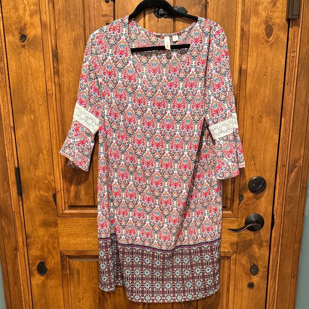Colorful Patterned Dress